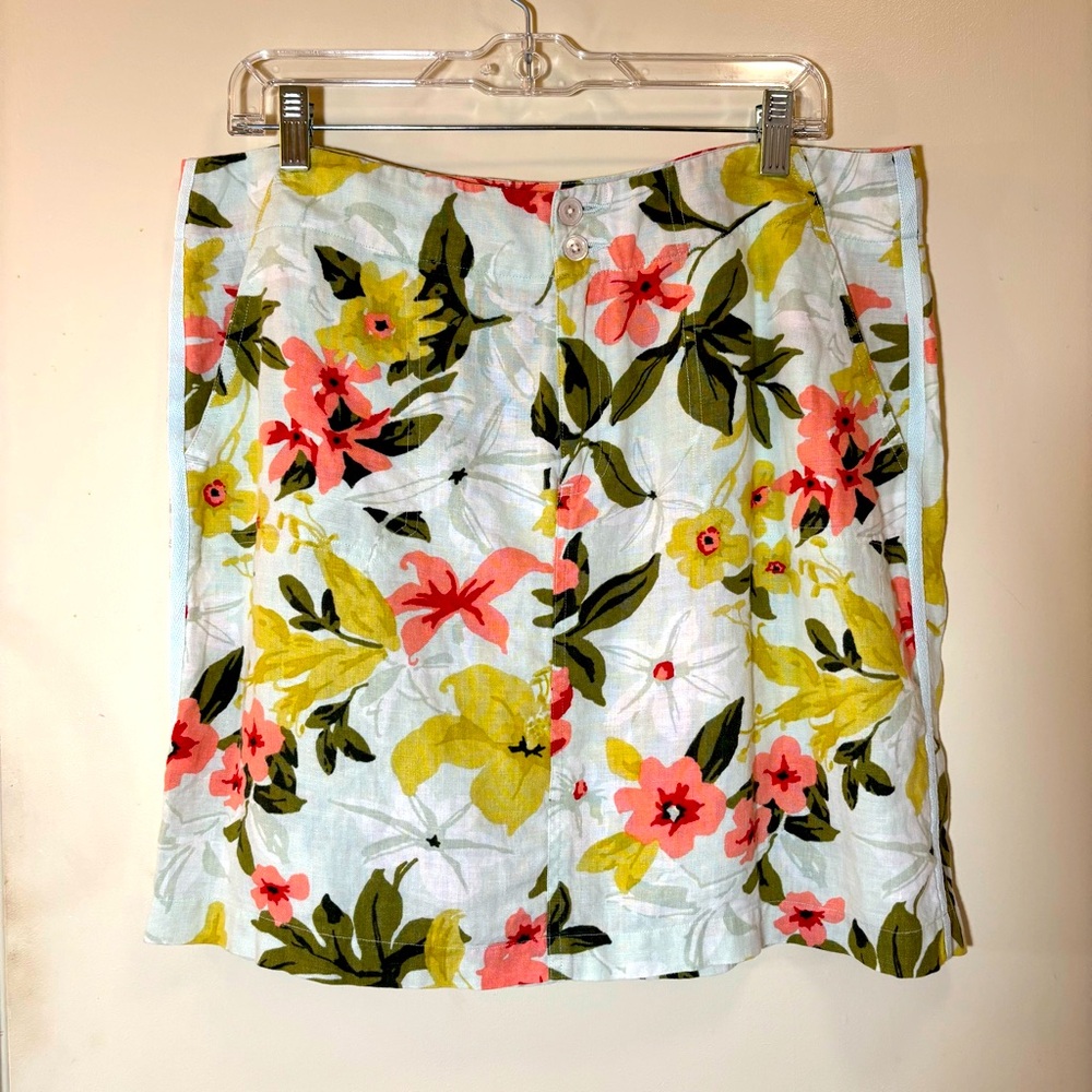 Tommy Bahama Relax Tropical Linen Skirt